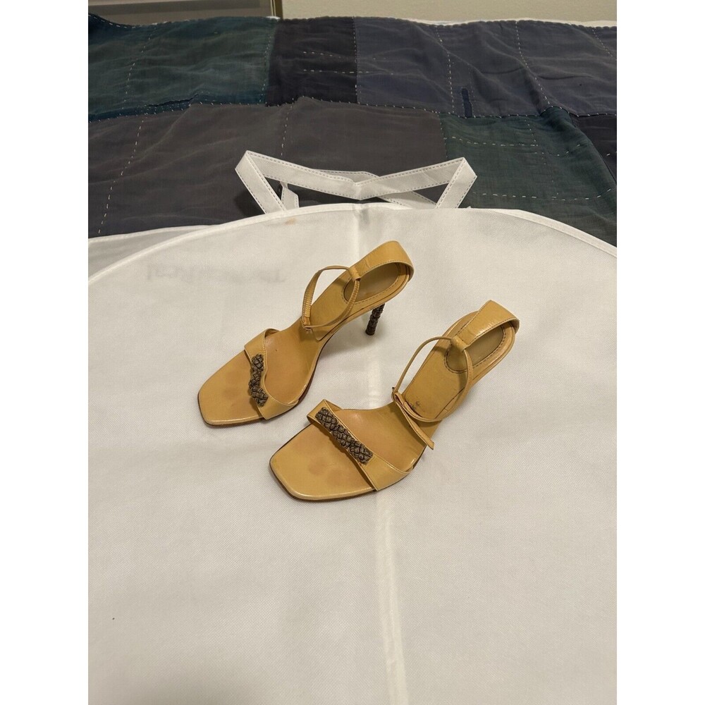 Casadei Leather Heels Womens Vero Cuoio